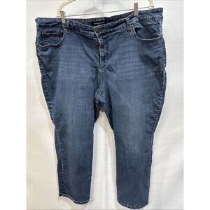 Bandolino Mandie Women's‎  Blue Stretch Jeans Plus Size 24WS